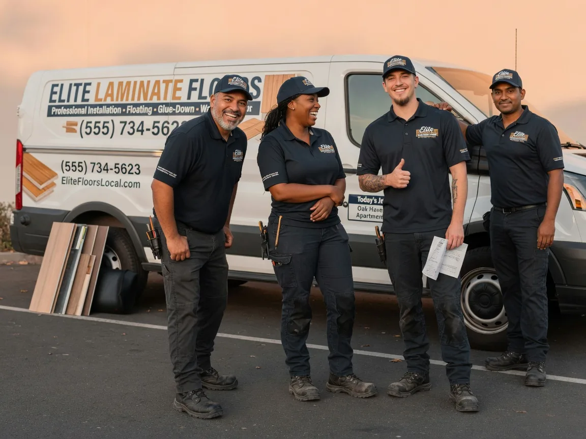 Laminate flooring installation company in Justin, TX